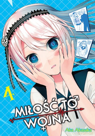 Kaguya: Miłość to wojna (Tom 4) - Aka Akasaka [KOMIKS]