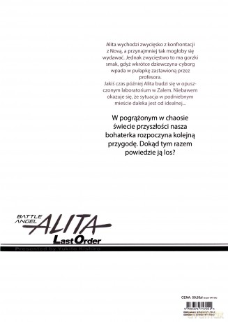Battle Angel Alita - Last Order (Tom 1) - Yukito Kishiro [KOMIKS]
