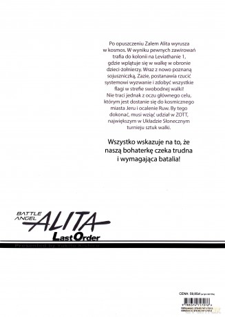 Battle Angel Alita - Last Order (Tom 3) - Yukito Kishiro [KOMIKS]