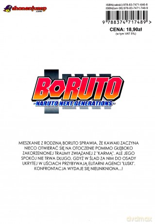 Boruto (Tom 8) - Ukyo Kodachi [KOMIKS]