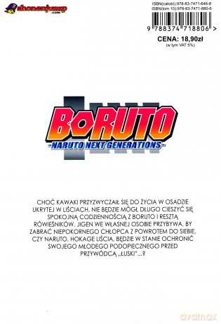 Boruto (Tom 10) - Ukyo Kodachi [KOMIKS]