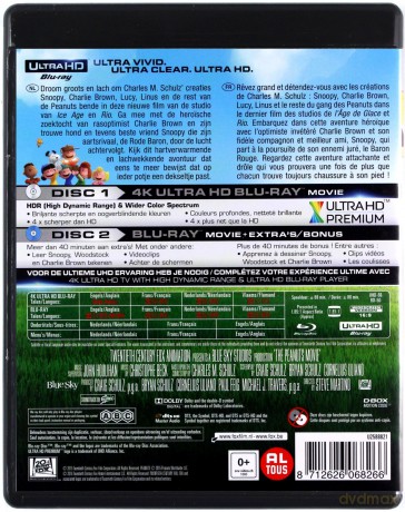 The Peanuts Movie (Fistaszki - wersja kinowa) [Blu-Ray 4K]+[Blu-Ray]