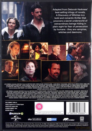 A Discovery of Witches Season 1-2 (Księga czarownic) [5DVD]