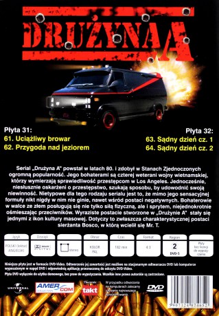 Drużyna A cz. 16 (odcinki 61-64) [2DVD]