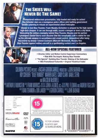 Blue Thunder (Błękitny grom) [DVD]