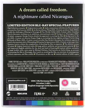 Carlas Song (Pieśń Carli) (Limited Edition) [Blu-Ray]