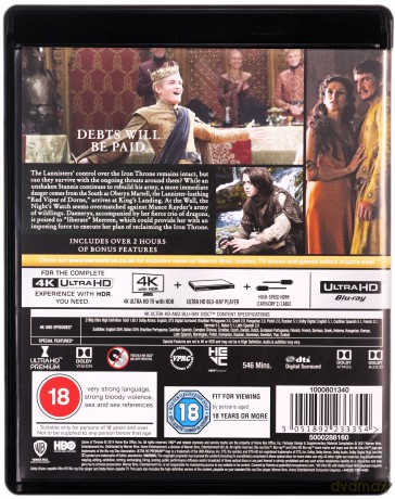 Gra o tron Sezon 4 [4xBlu-Ray 4K]