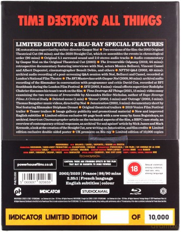 Irreversible (Nieodwracalne) (Limited Edition) [2xBlu-Ray]
