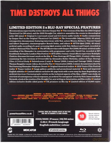 Irreversible (Nieodwracalne) (Limited Edition) [2xBlu-Ray]