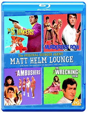 Matt Helm Lounge: The Silencers / Murderers' Row / The Ambushers / The Wrecking Crew [4xBlu-Ray]