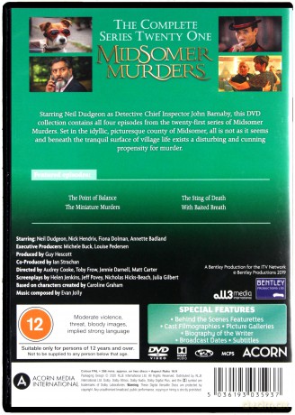 Midsomer Murders: Season 21 (Morderstwa w Midsomer) [2DVD]