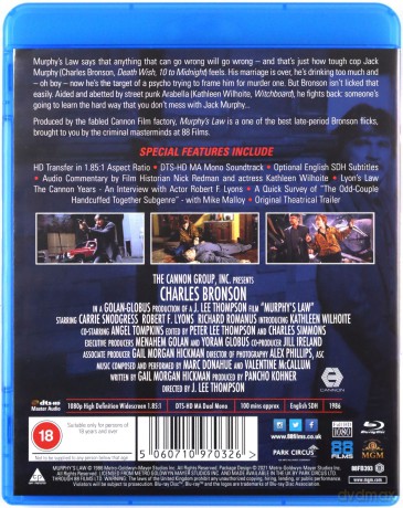 Murphy's Law (Prawo Murphy'ego) [Blu-Ray]