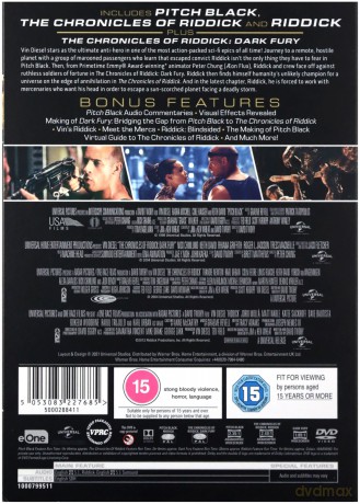 Riddick: The Complete Collection [4DVD]