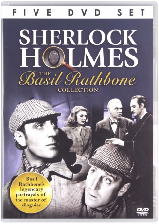 Sherlock Holmes: The Basil Rathbone Collection (Pies Baskerville'ów) [5DVD]