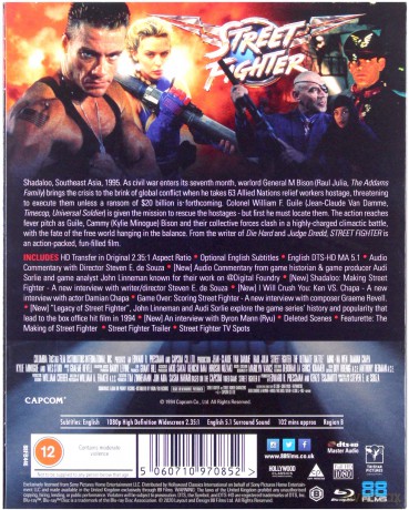 Street Fighter (Uliczny wojownik) [Blu-Ray]