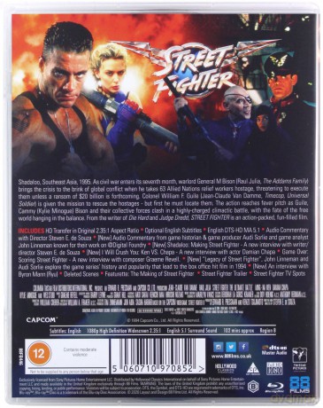 Street Fighter (Uliczny wojownik) [Blu-Ray]