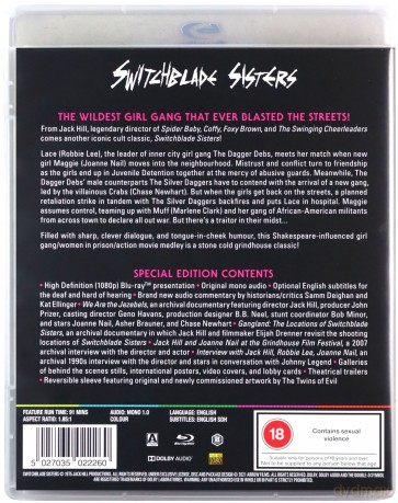 Switchblade Sisters [Blu-Ray]