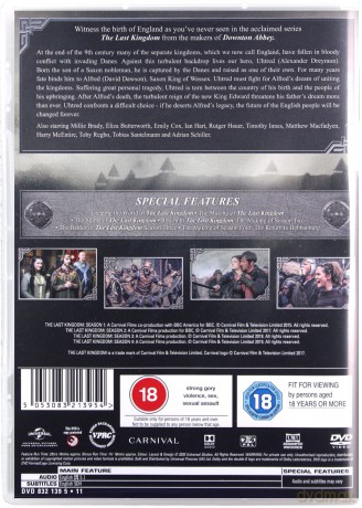 The Last Kingdom Season 1-4 (Upadek królestwa) [14DVD]