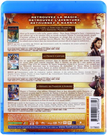 The Chronicles of Narnia - Trilogy (Opowieści z Narnii - Trylogia) [3xBlu-Ray]