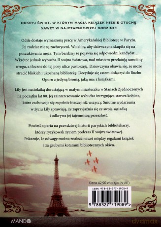 Bibliotekarka z Paryża - Janet Skeslien Charles [KSIĄŻKA]
