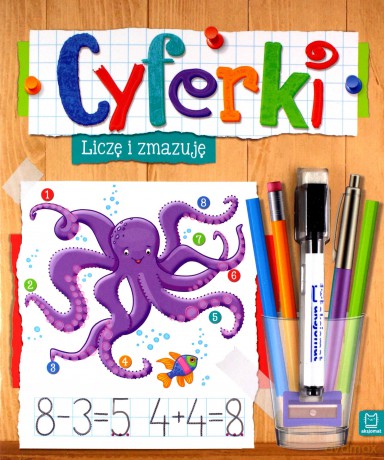 Cyferki. Liczę i zmazuję. Wydanie specjalne - Agnieszka Bator [KSIĄŻKA]