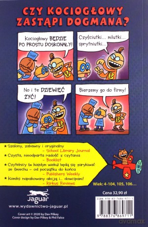 Dogman (Tom 9) Zbrodnia Ikara - Dav Pilkey [KOMIKS]