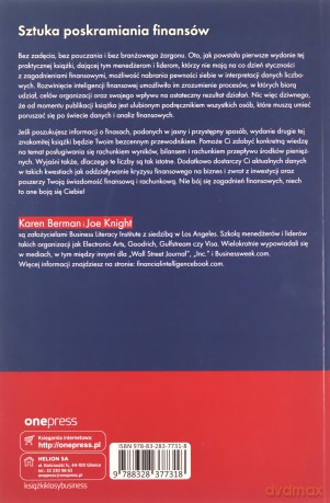 Inteligencja finansowa. Co kryją liczby. Przewodnik menedżera - Karen Berman, Joe Knight [KSIĄŻKA]