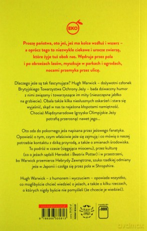 Jeże. Najeżona kłopotami namiętność - Hugh Warwick [KSIĄŻKA]