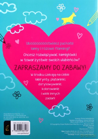 Koloruję. Lamy i flamingi [KSIĄŻKA]