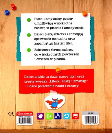 Literki. Piszę i zmazuję. Wydanie specjalne - Agnieszka Bator [KSIĄŻKA]