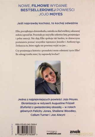 Ostatni list od kochanka (wydanie filmowe) - Jojo Moyes [KSIĄŻKA]
