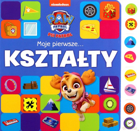 Psi Patrol. Moje pierwsze kształty [KSIĄŻKA]