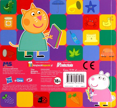 Świnka Peppa. Moje Pierwsze.. kolory [KSIĄŻKA]