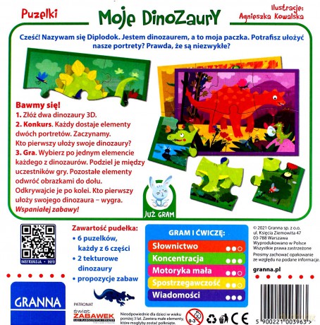 Gra Moje Dinozaury