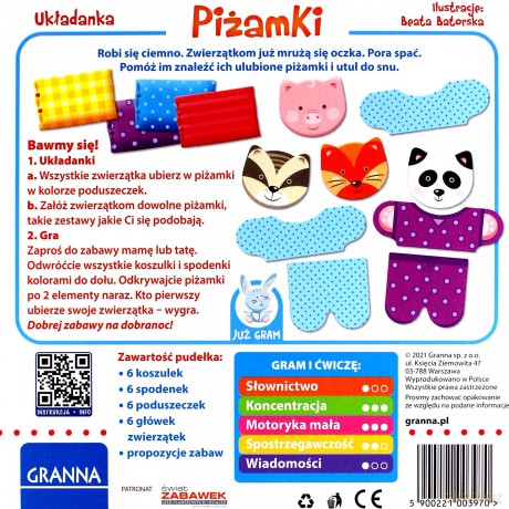 Gra Piżamki