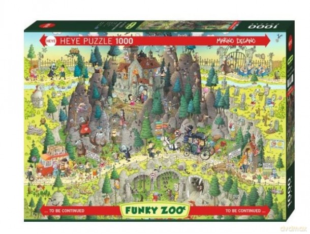 HEYE 1000 el. Funky ZOO cześć IX- Transylwania [PUZZLE]