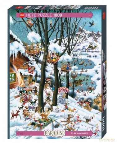 HEYE 1000 el. Raj w zimie, Ryba [PUZZLE]