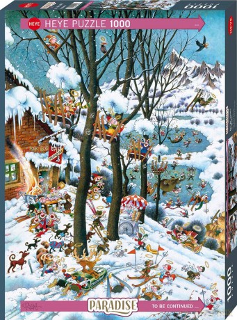 HEYE 1000 el. Raj w zimie, Ryba [PUZZLE]