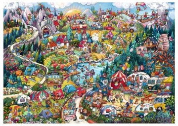 HEYE 2000 el. Aktywny weekend, Rita Bergman [PUZZLE]