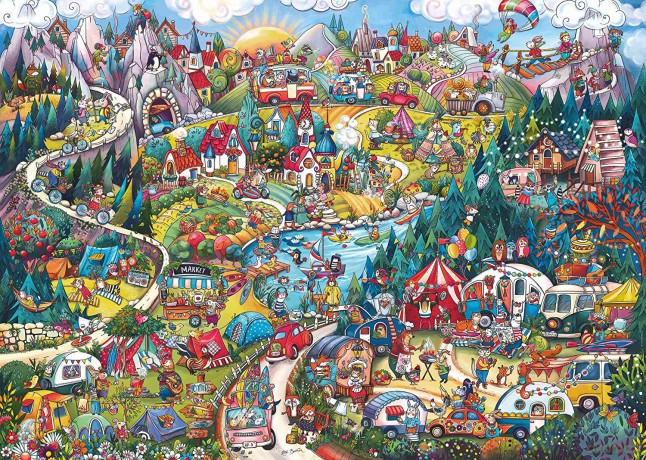 HEYE 2000 el. Aktywny weekend, Rita Bergman [PUZZLE]