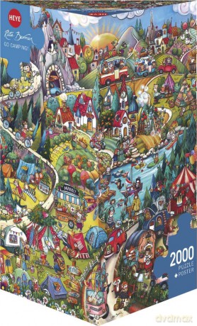 HEYE 2000 el. Aktywny weekend, Rita Bergman [PUZZLE]