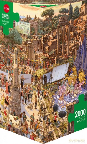 HEYE 2000 el. Pokaz mody pośród ruin antycznego Rzymu, Knoor Peter [PUZZLE]
