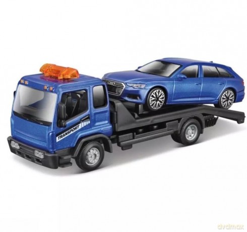 Model metalowy Samochód Laweta Street Fire Flatbed