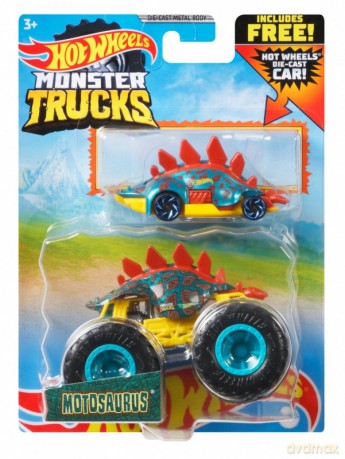 Pojazdy Monster Truck 2-pak Motosaurus
