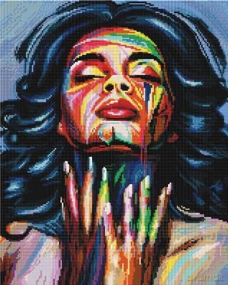 Diamentowa Mozaika Namiętne uczucia 40x50 cm