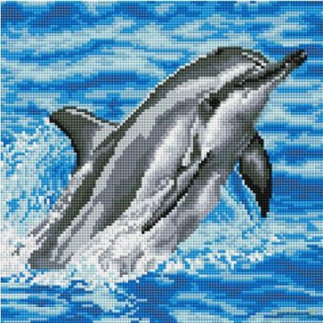 Diamentowa Mozaika Nurek zawodowy 30x30 cm