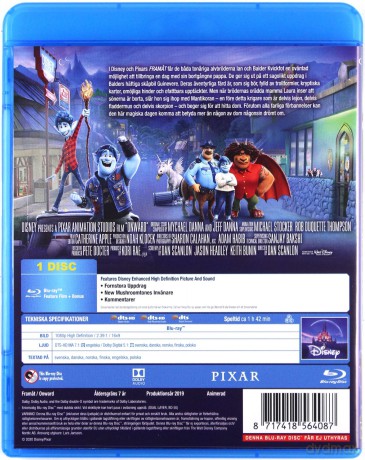 Naprzód (Disney) [Blu-Ray]