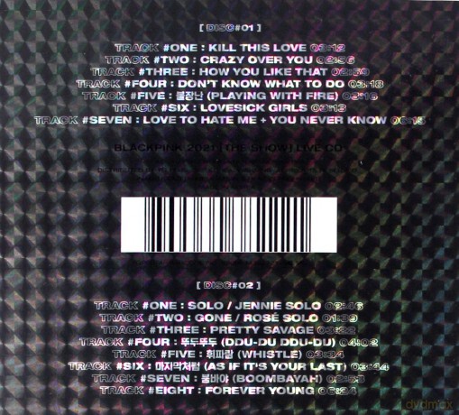 Blackpink: 2021 (THE SHOW) LIVE [2CD]