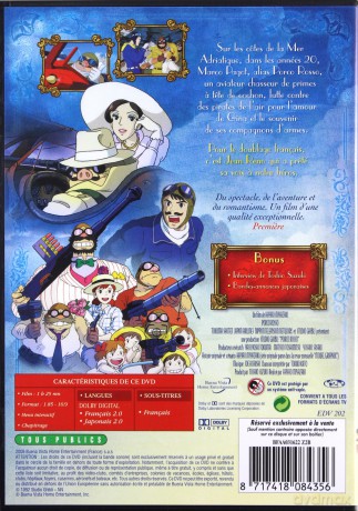 Porco Rosso (Szkarłatny pilot) [DVD]