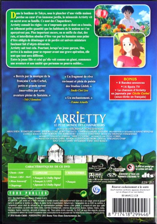 The Secret World of Arrietty (Tajemniczy świat Arrietty) [DVD]